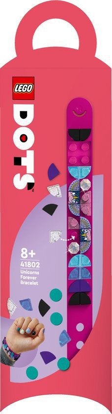 50% Korting op DOTS 41802 Unicorns Forever Bracelet, Overige thema's, Lego, Nieuw, Ophalen of Verzenden