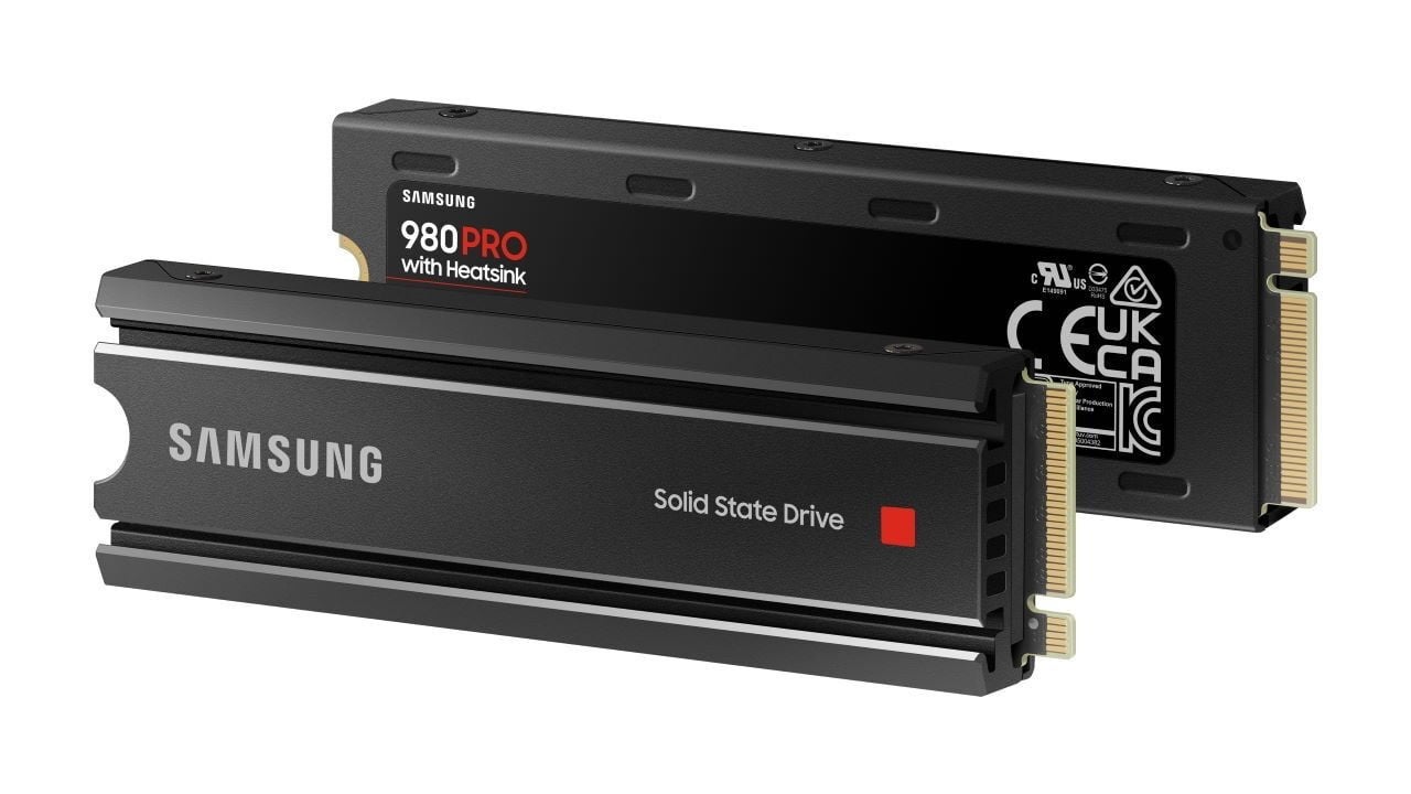 Samsung 980 PRO SSD met Heatsink (1TB), Intern, Console, Verzenden, Zo goed als nieuw