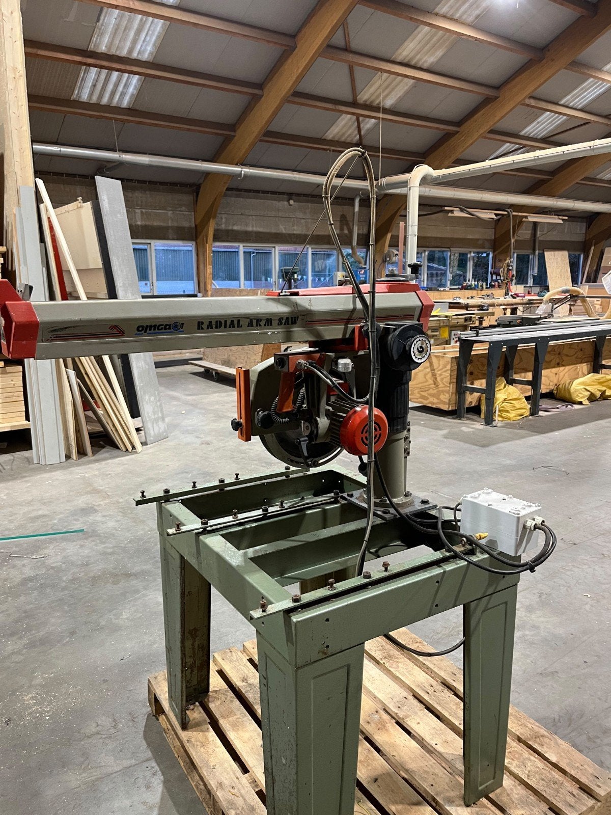 Omga afkortzaag, Ophalen, 70 mm of meer, Omga, Afkortzaag