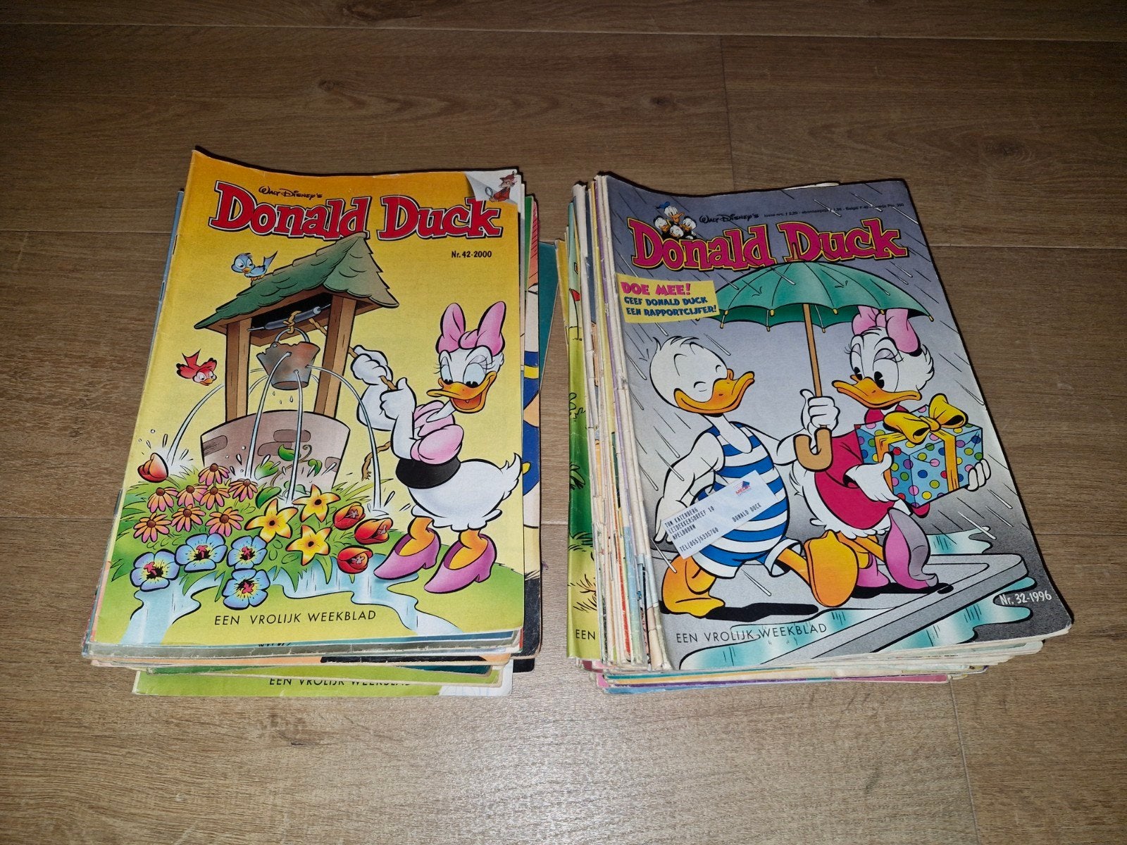 127 donald ducks ( diverse jaartallen), Meerdere comics, Ophalen of Verzenden, Gelezen, Europa