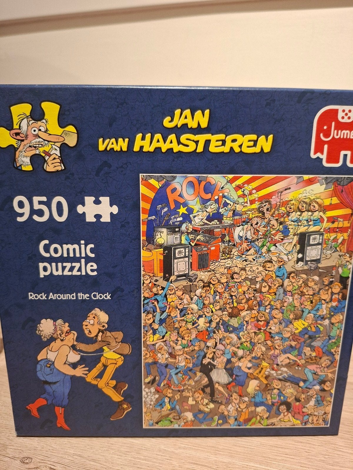 Jan van Haasteren 950 stukjes, Ophalen of Verzenden, 500 t/m 1500 stukjes, Zo goed als nieuw