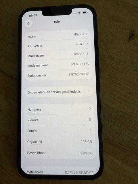 Iphone13 128 GB