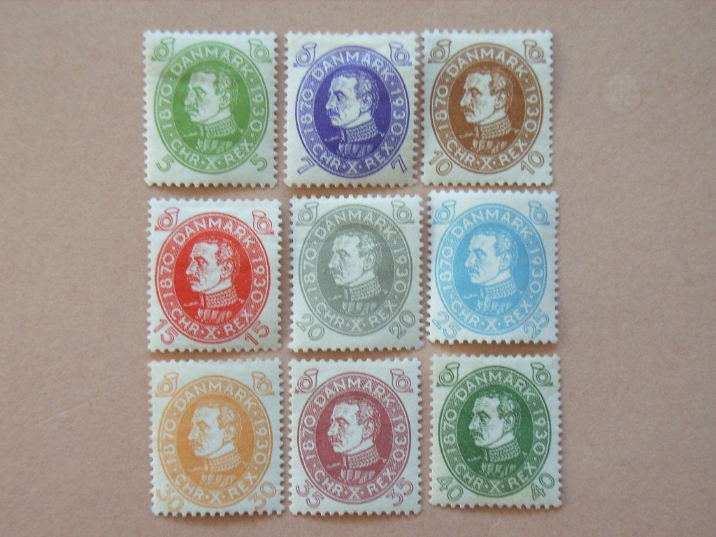 BL   Denemarken 185-194, Ophalen of Verzenden, Denemarken