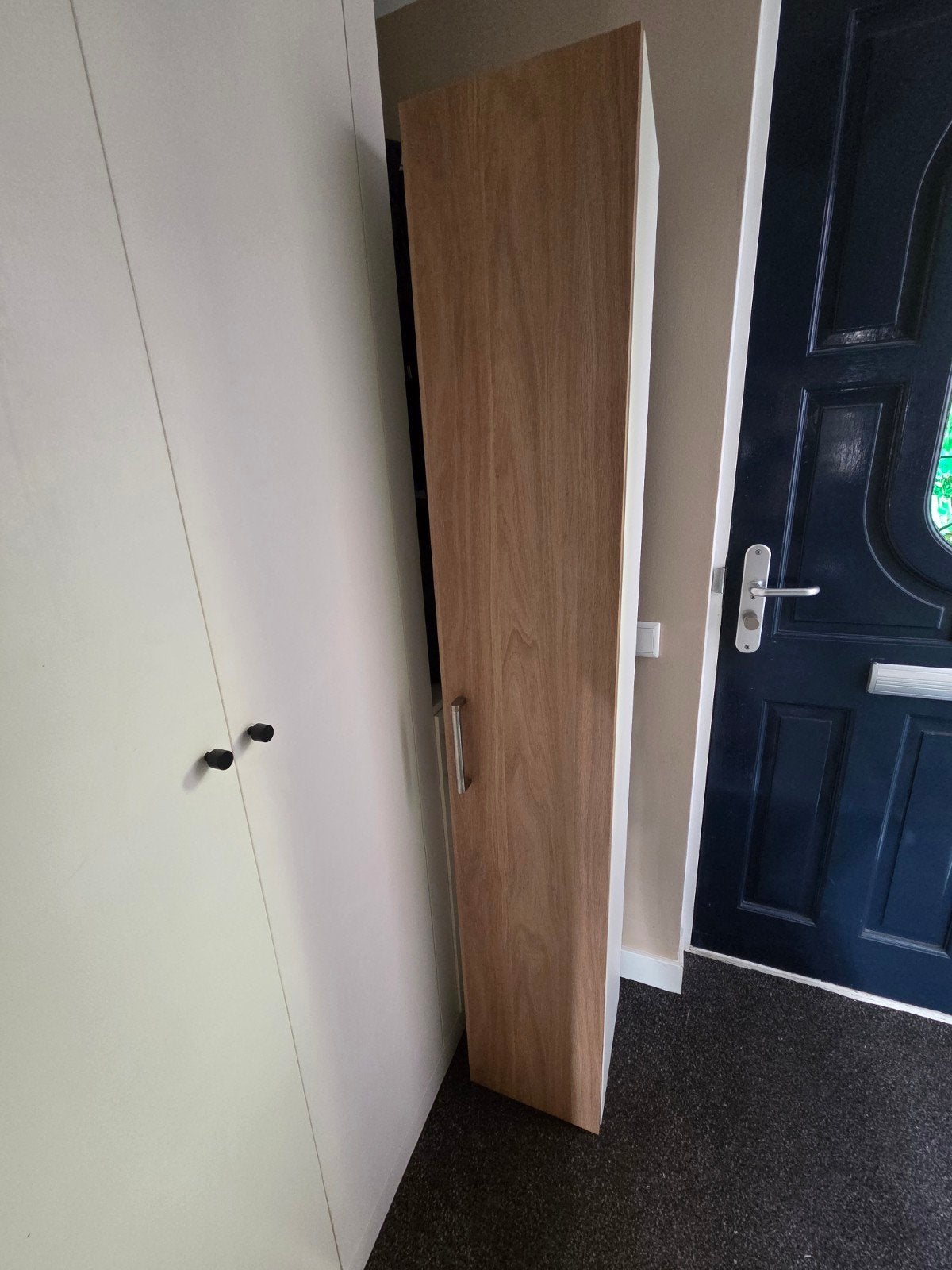 IKEA houten badkamerkastje met ophangsysteem, Ophalen, Gebruikt