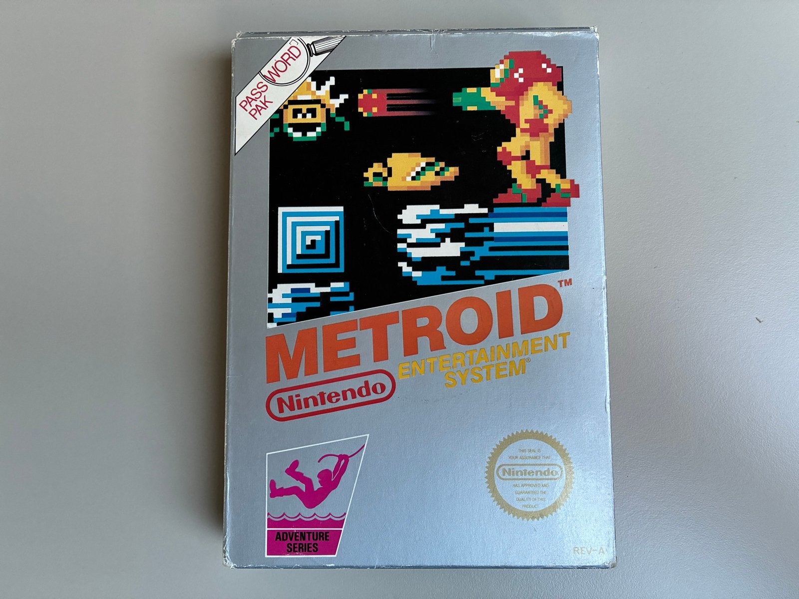 Metroid NES Compleet, Avontuur en Actie, Gebruikt, 1 speler, Ophalen of Verzenden