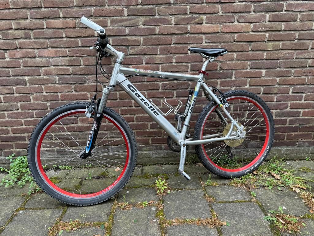 Mountainbike Gazelle Extreme, 26 inch, velgremmen, Ophalen, Gebruikt, Hardtail, Velgrem