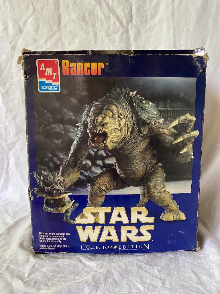 Star Wars Rancor AMT/ERTL bouwkit collectors edtion1998, Gebruikt, Onbekend, Ophalen of Verzenden, Actiefiguurtje