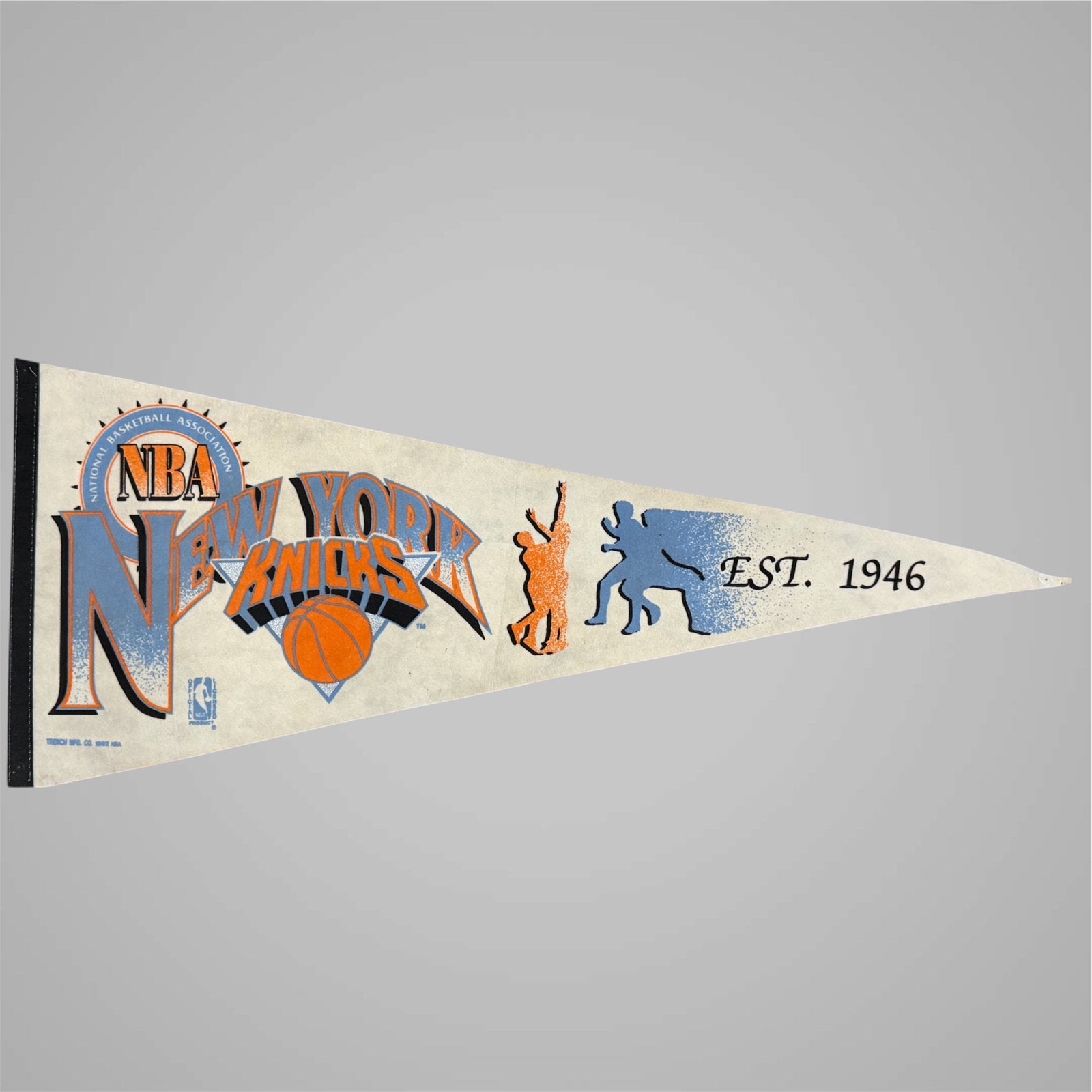 Vintage New York Knicks flag jaren 90 basketbal verzamelen, Sport en Fitness, Basketbal, Ophalen of Verzenden