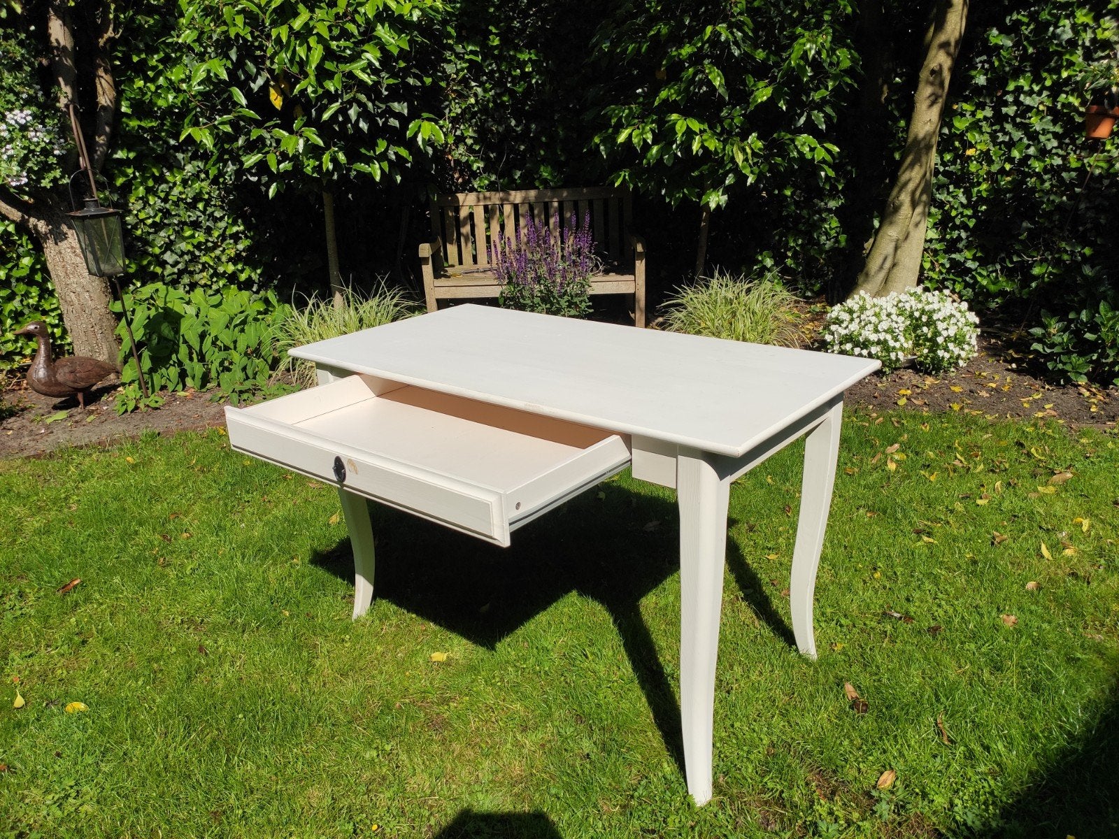 IKEA LEKSVIK burea met lade - Vintage Design, Ophalen
