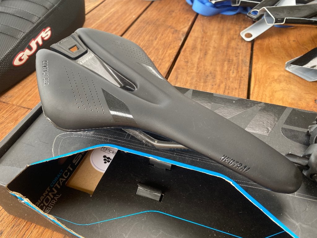 Giant SLR. Carbon zadel, Fietsen en Brommers, Zo goed als nieuw, Zadel, Carbon, Giant