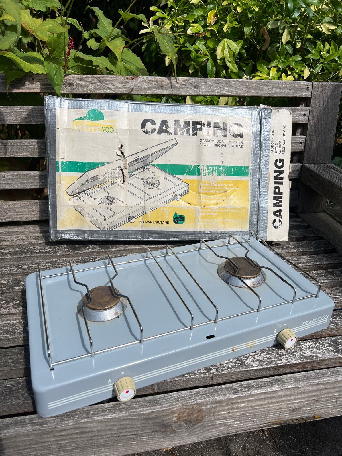 Vintage Camping Gasfornuis - Route 2000, Caravans en Kamperen, Kampeeraccessoires, Ophalen, Gebruikt