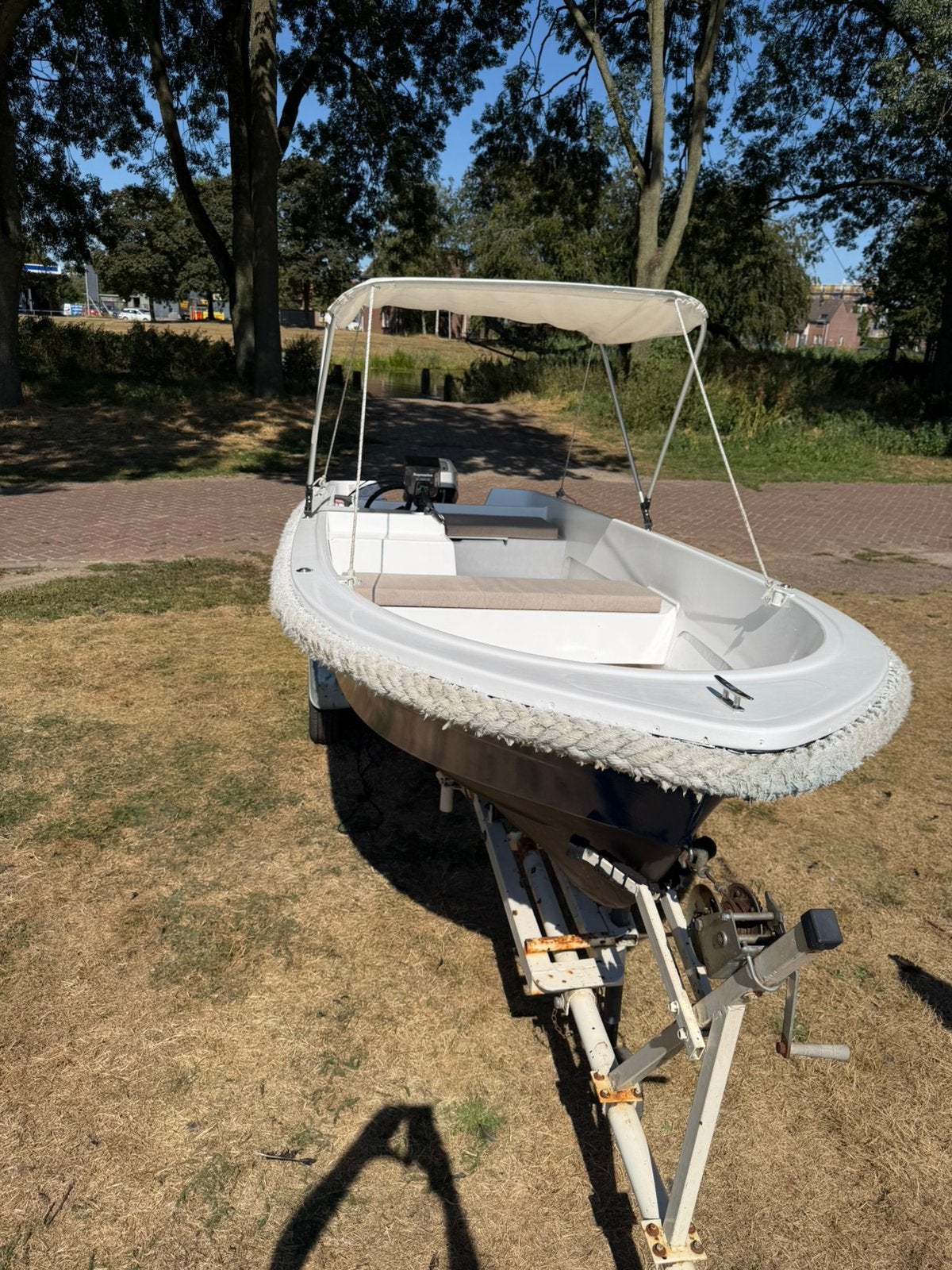 Leuke console boot van merk Vator., Watersport en Boten, Vis- en Consoleboten, Ophalen, Zo goed als nieuw