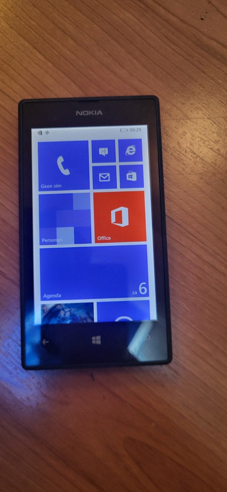 Nokia Lumia 520 - Zwarte Smartphone, Gebruikt, Overige modellen, Zwart, Touchscreen