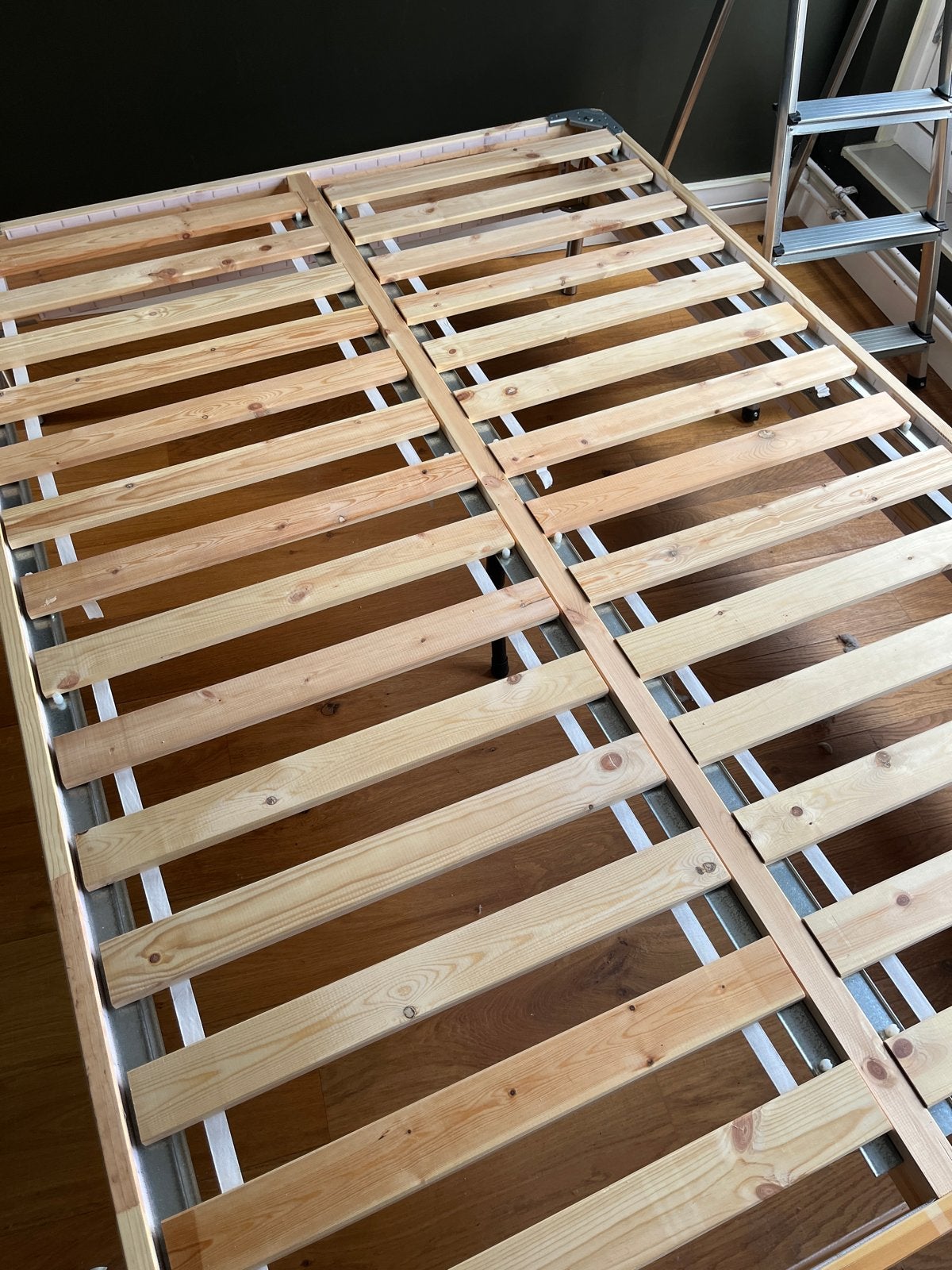 Ikea ESPEVÄR bedbodem 140x200, Ophalen, Tweepersoons, 140 cm, Zo goed als nieuw