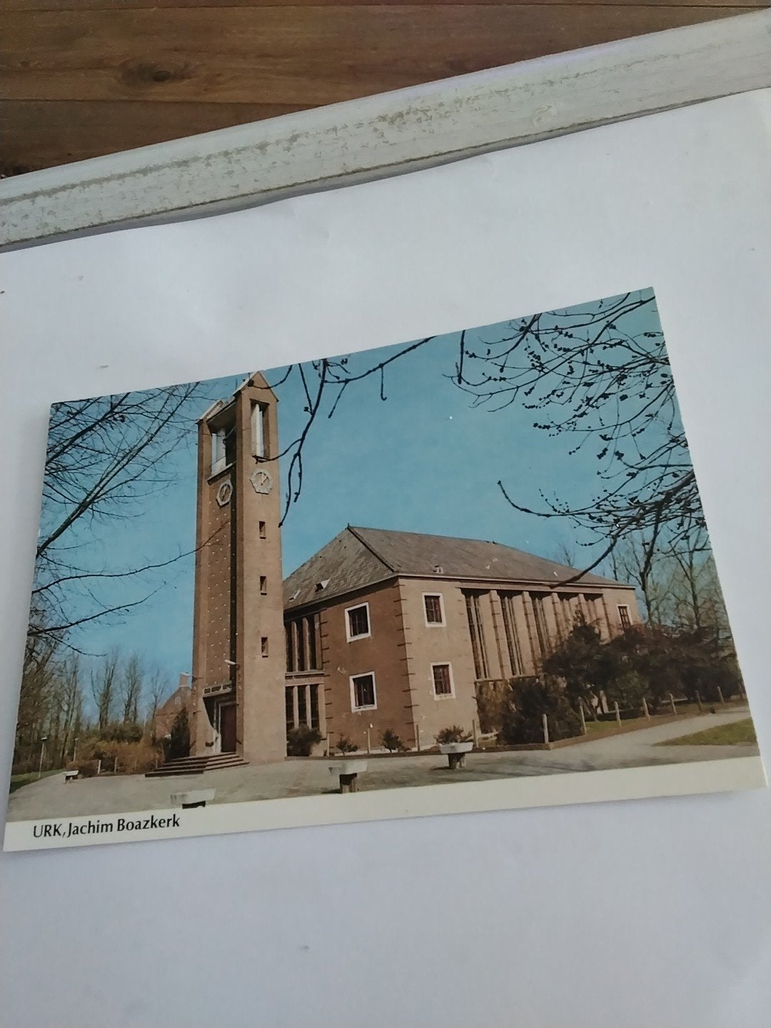 Ansichtkaart Urk, Jachin Boazkerk, Ophalen of Verzenden