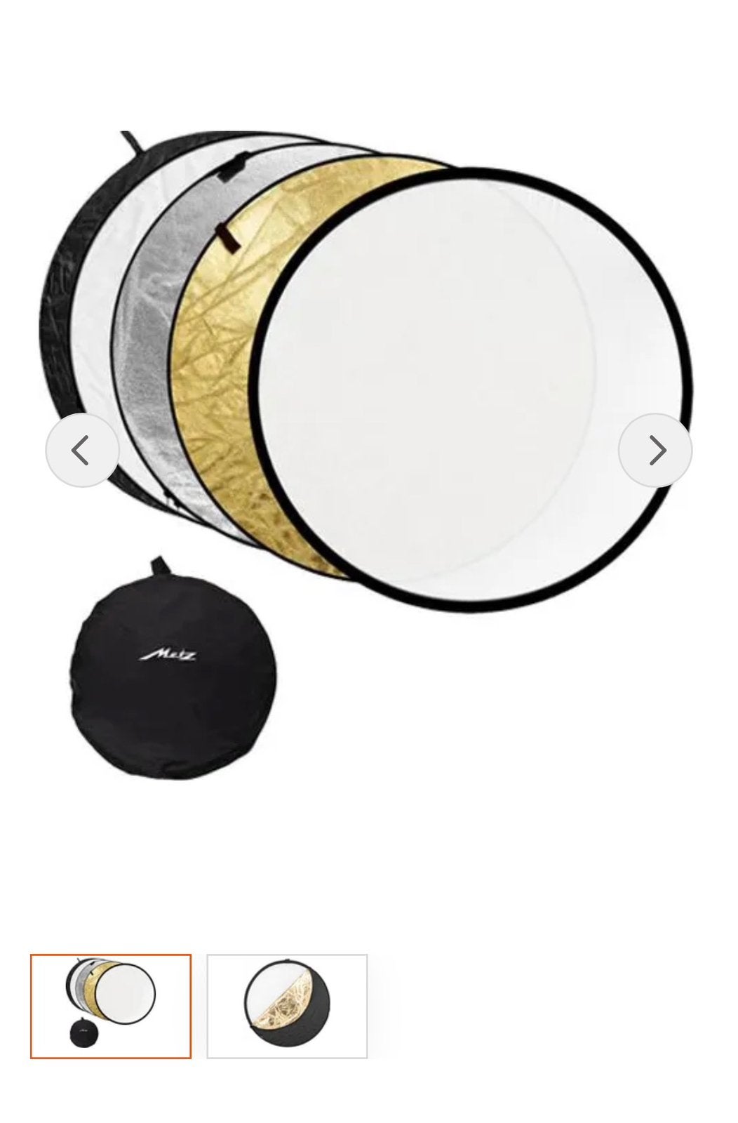 Metz Reflectiescherm set 5 in 1 DS 80-80, Ophalen, Nieuw, Overige typen