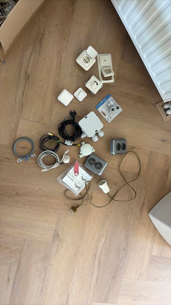 Elektra diversen, Doe-het-zelf en Verbouw, Elektra en Kabels, Ophalen, Gebruikt, Overige typen