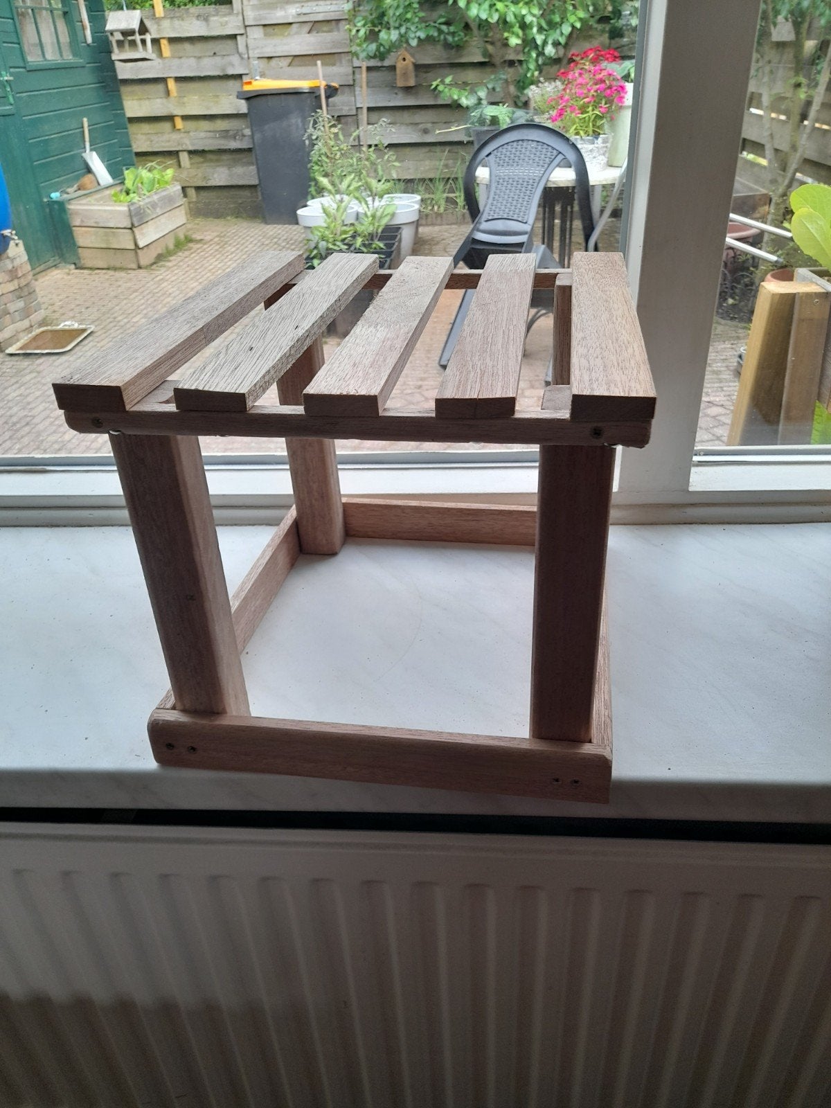 zelf gemaakt kruk, Ophalen of Verzenden