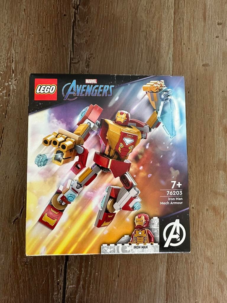 Lego Marvel Avengers Iron Man 76203, Kinderen en Baby's, Speelgoed | Duplo en Lego, Nieuw, Lego, Complete set, Ophalen of Verzenden