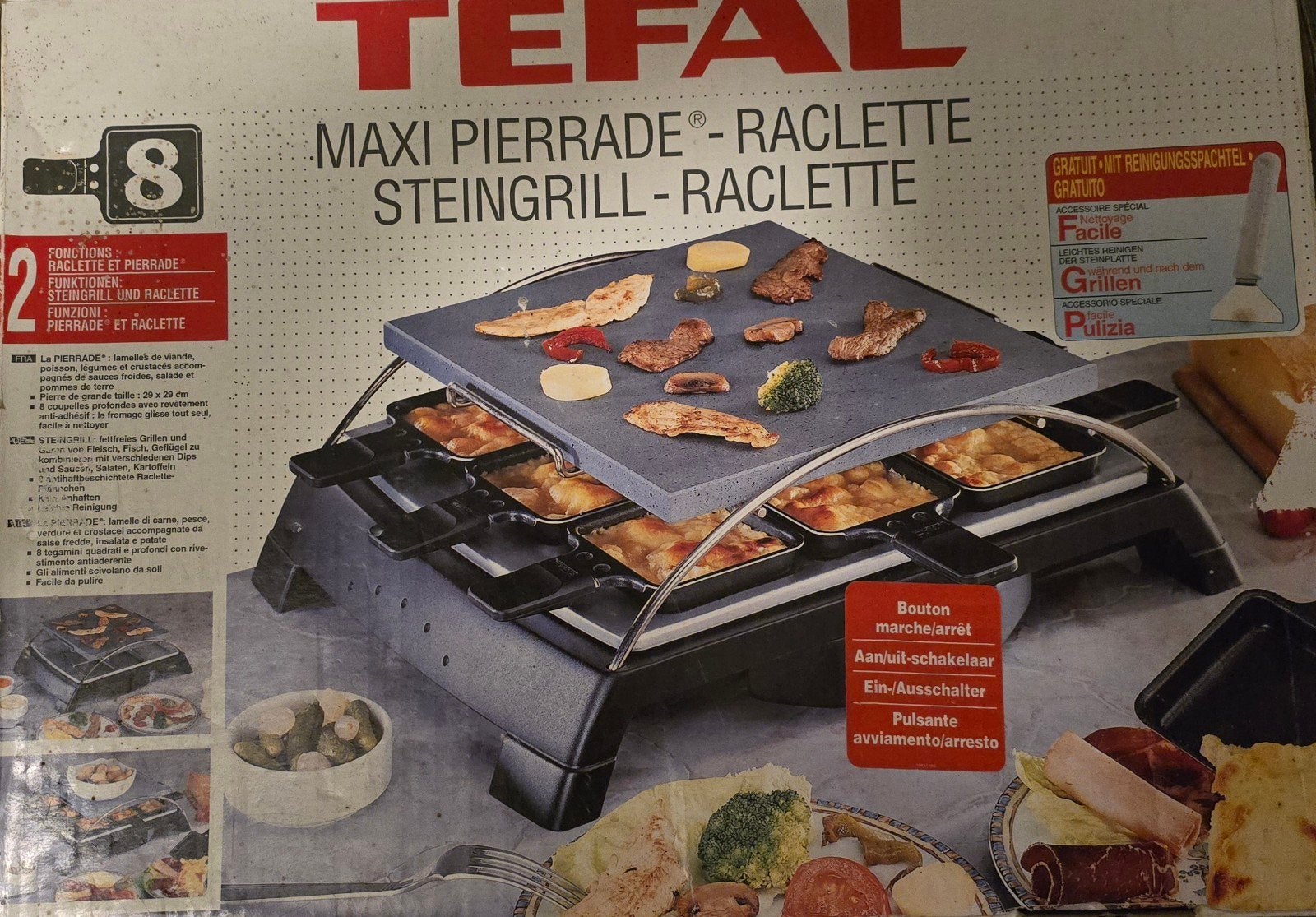 Steengril - raclette, Ophalen, 4 t/m 7 personen