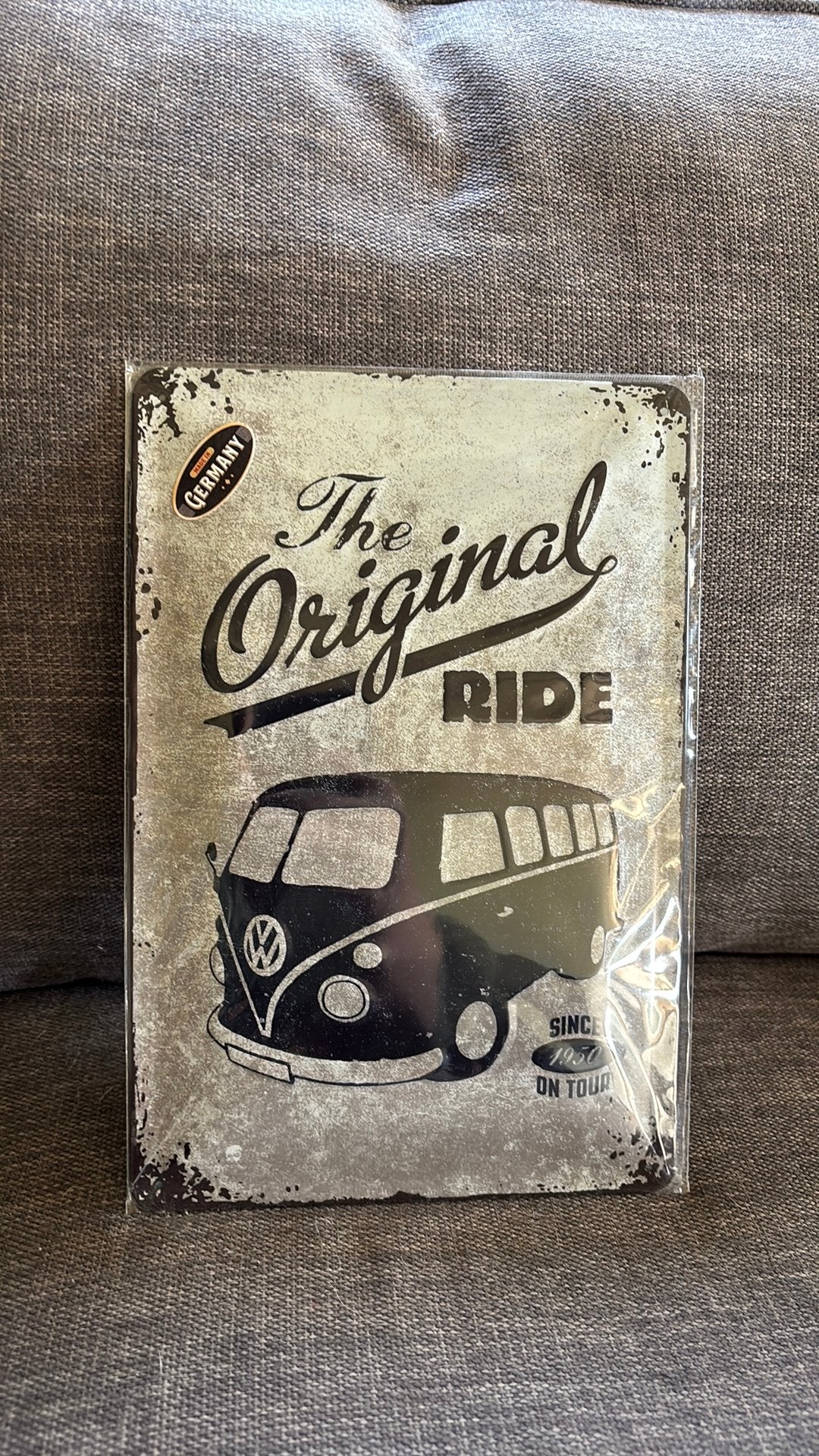 Nostalgic Art - Volkswagen the  original ride reclamebordje, Ophalen of Verzenden, Nieuw