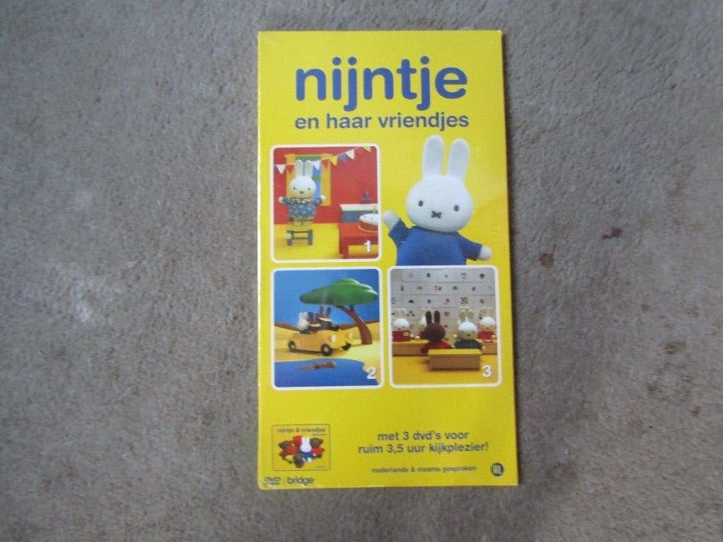 Luisterboek: Nijntje en haar vriendjes, 3 Dvds GESEALD, Boeken, Luisterboeken, Ophalen of Verzenden, Dick bruna, Cd, Kind