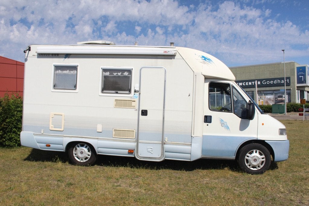 Rimor (bj 2000) Sailor 600, Frans bed, Nieuwe APK., Caravans en Kamperen, Campers, Bedrijf, 5 tot 6 meter, Half-integraal, 5 tot 6 meter
