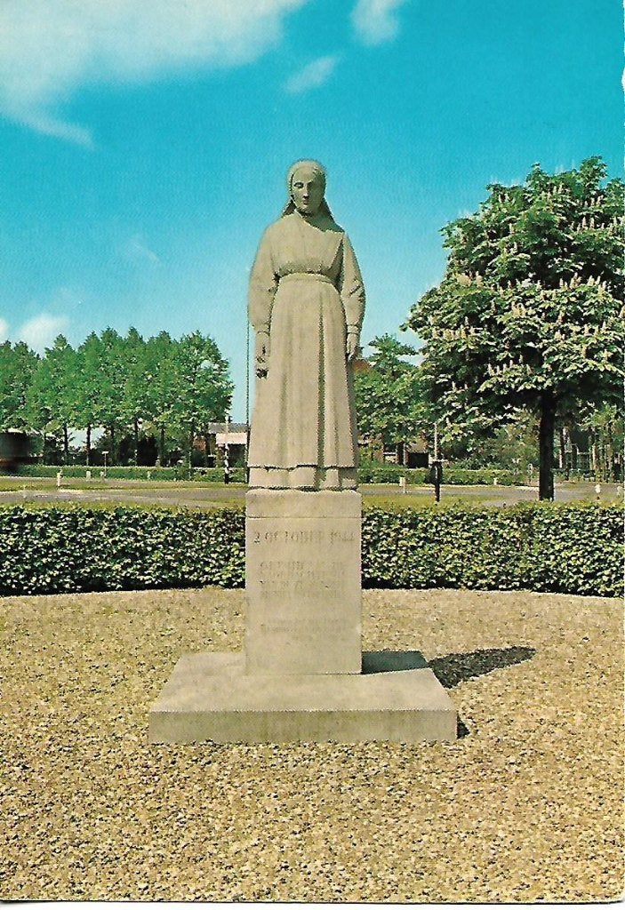 Putten- -Gedenkteken., Verzenden, 1960 tot 1980, Gelopen, Gelderland