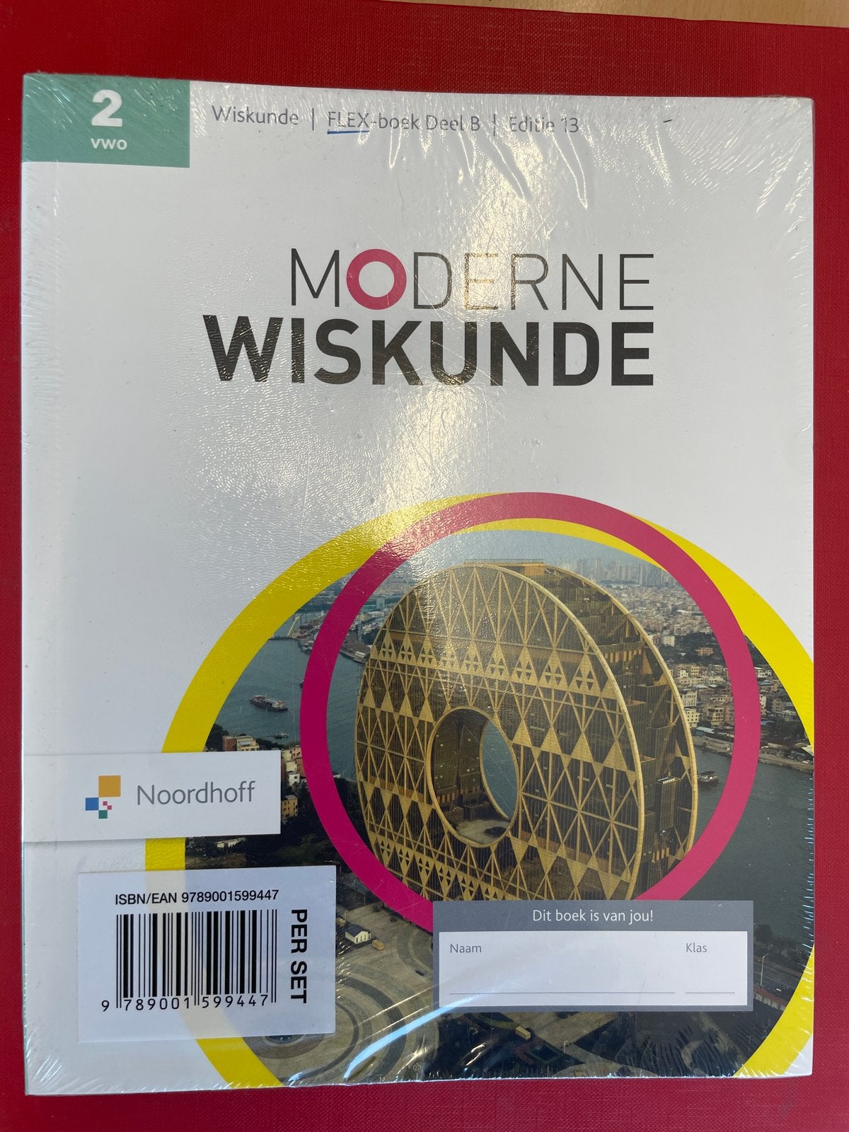 Moderne Wiskunde FLEX-boek Deel B1 Editie 13 VWO 2, Boeken, Ophalen of Verzenden, Nieuw, VWO, Wiskunde B