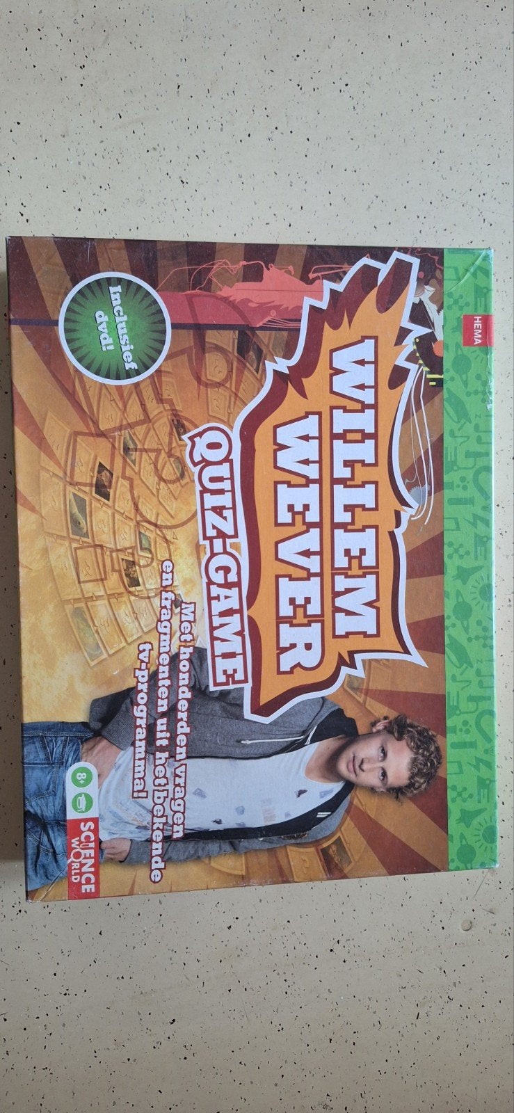 Willem Wever Quiz Game, Hobby en Vrije tijd, Ophalen, Gebruikt, HEMA