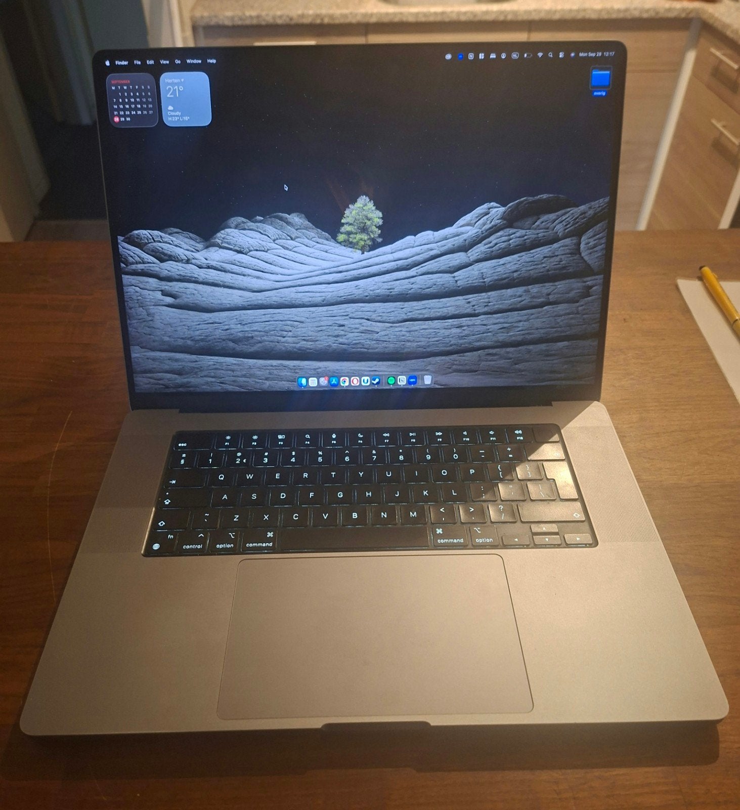 MacBook Pro 16 inch M1 Pro, Computers en Software, 1 TB of meer, Zo goed als nieuw, 16 inch, Ophalen