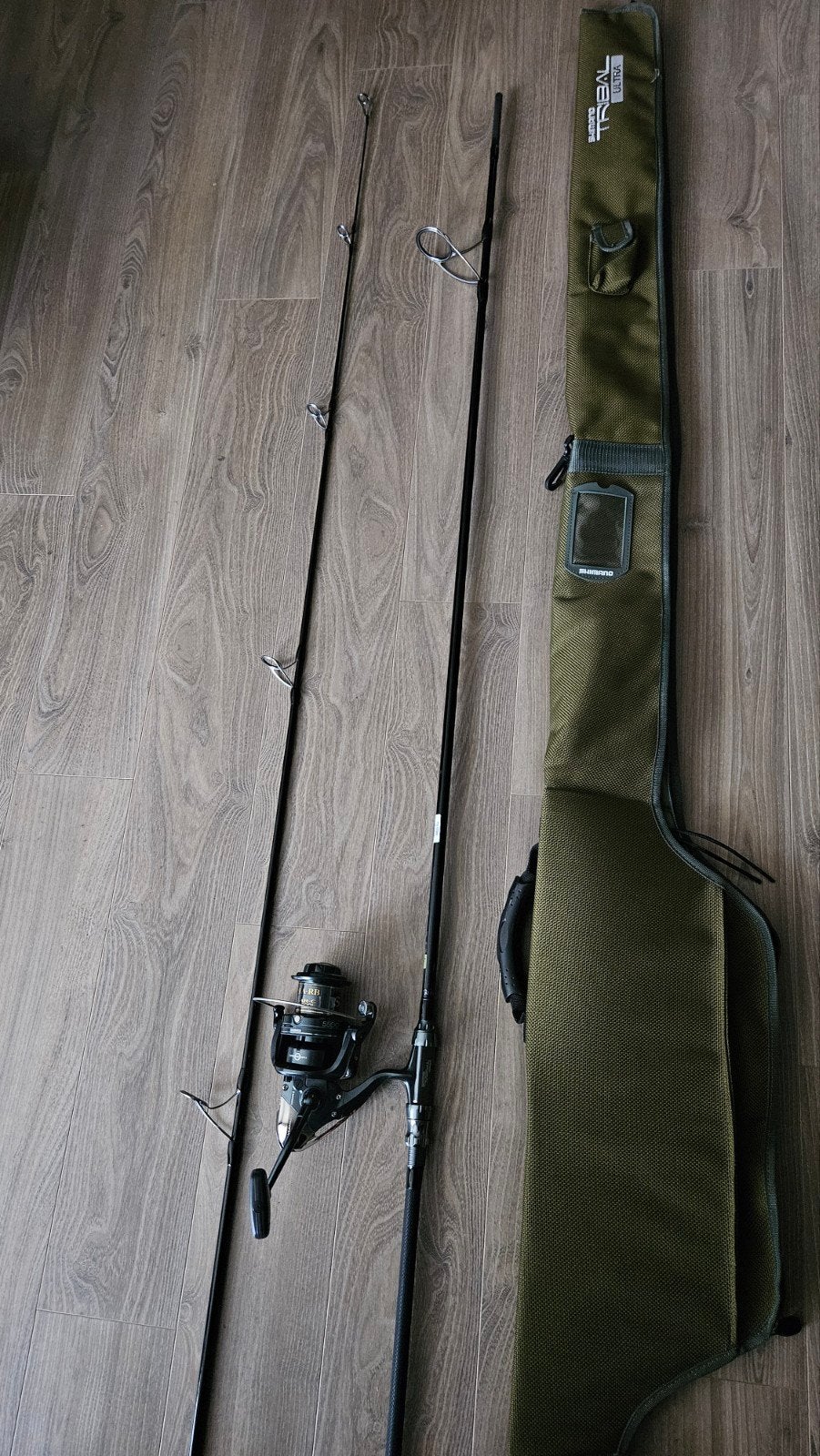 Shimano Tribal Ultra karperhengel, Watersport en Boten, Ophalen, Nieuw, Complete set