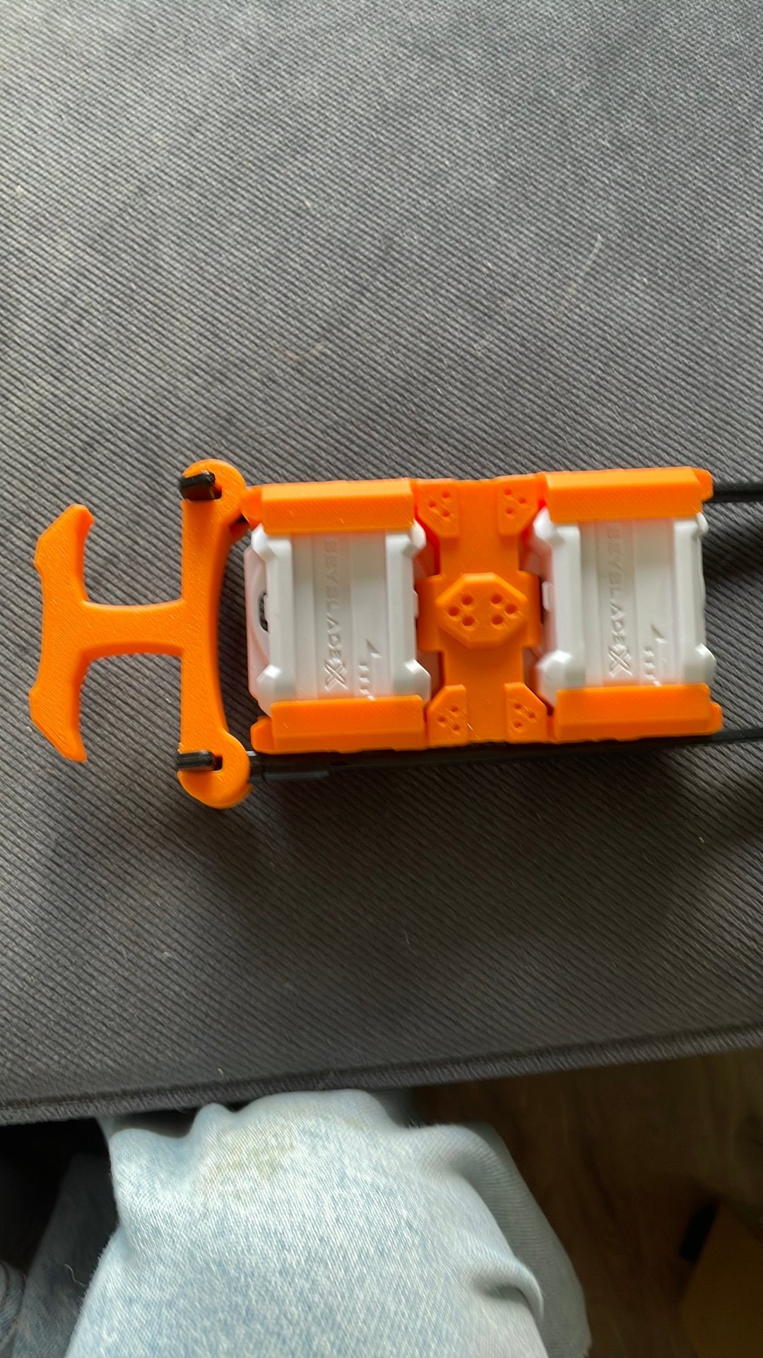 Beyblade x dual launcher, Ophalen of Verzenden, Zo goed als nieuw