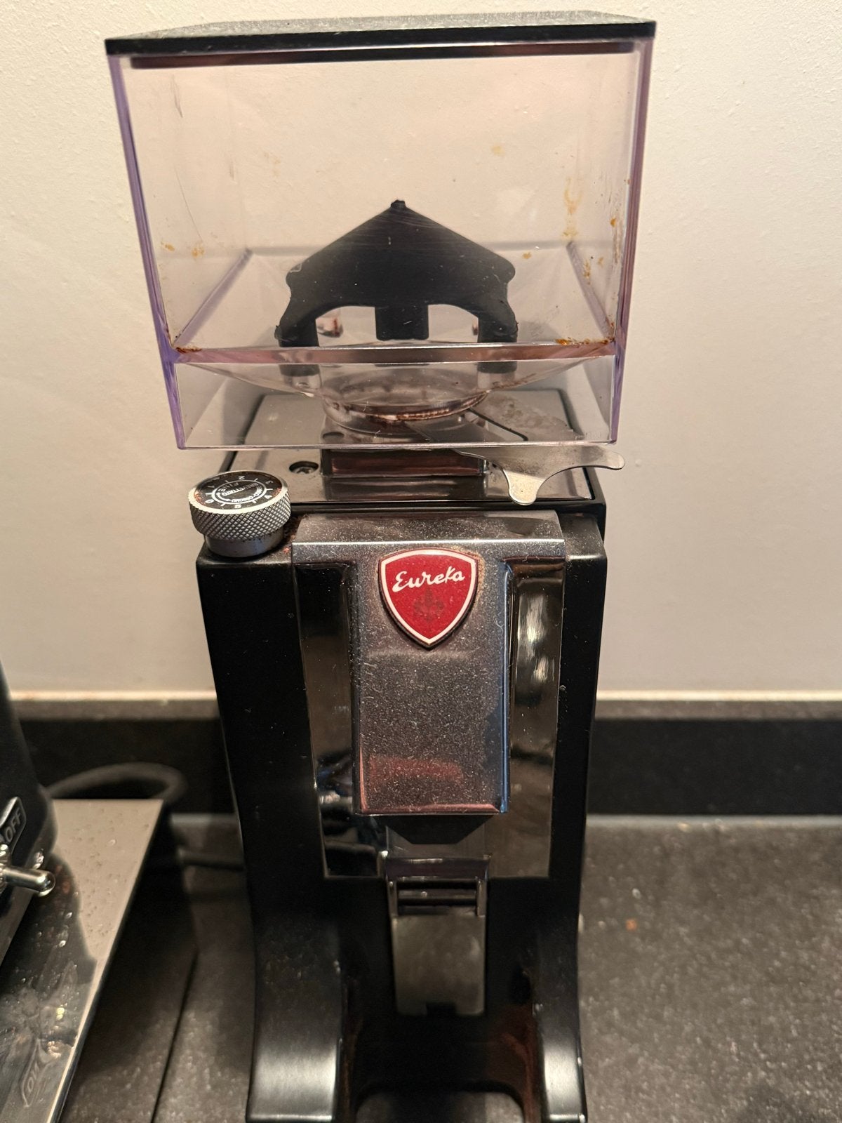 Eureka Mignon koffiemolen -, Overige modellen, 10 kopjes of meer, Zo goed als nieuw, Koffiebonen