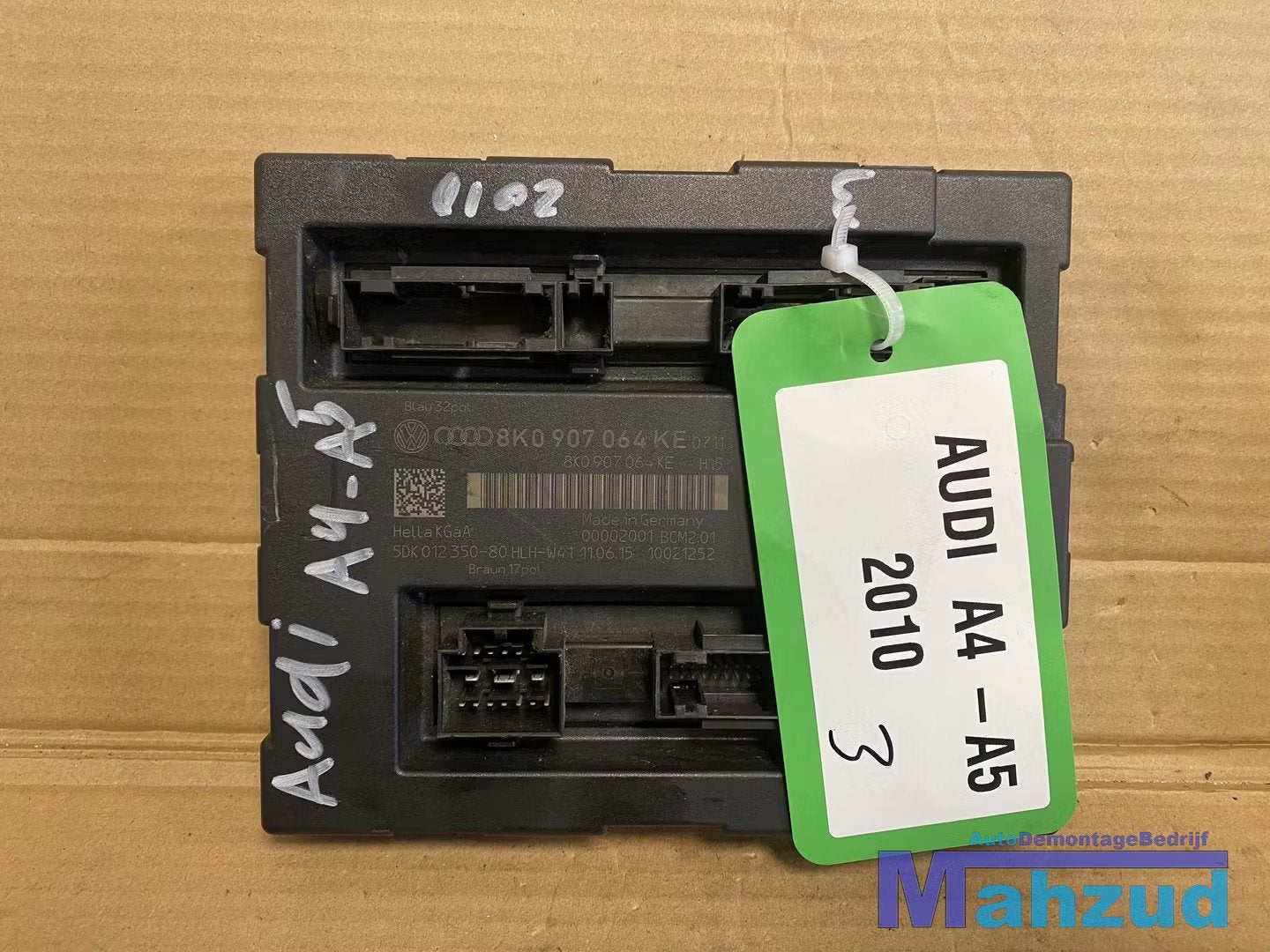 AUDI A4 A5 B8 8F Body controle module bcm sam 2007-2015 8K09, Gebruikt, AUDI AG, Auto-Union-Strasse 1
85045  Ingolstadt, DE, Kundenbetreuung@audi.de