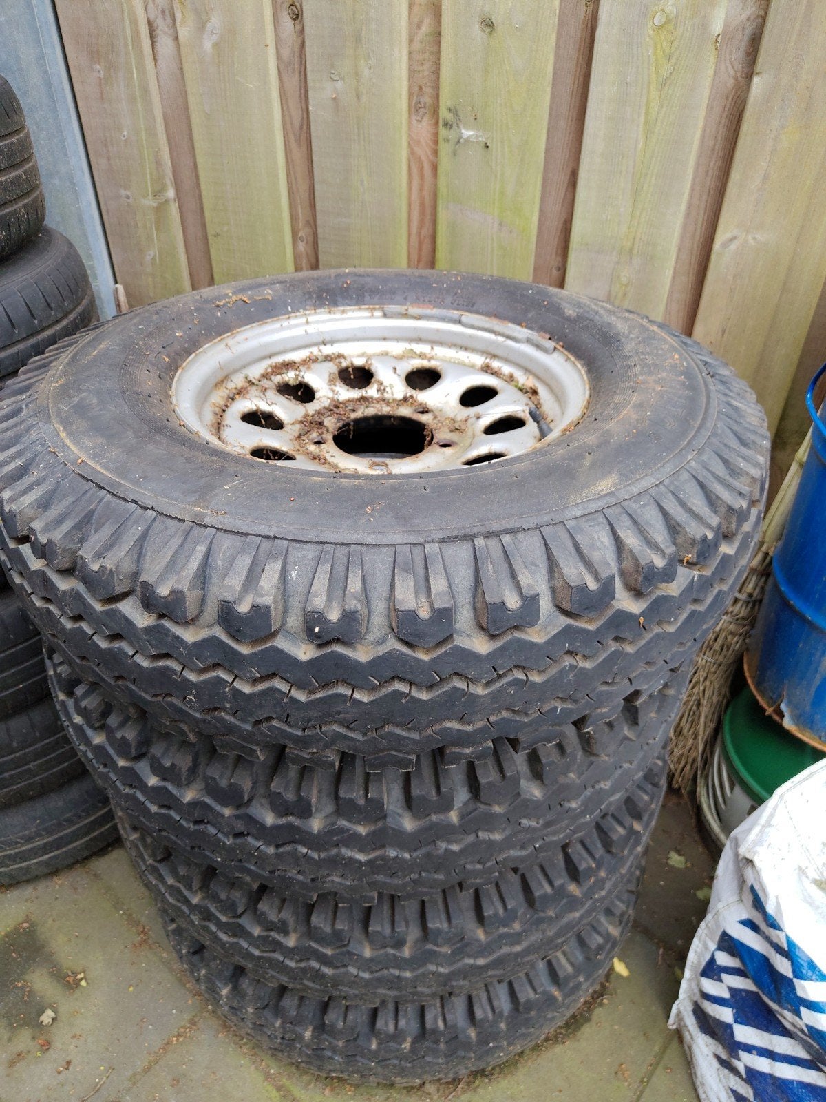 Banden voor Daihatsu feroza / Suzuki Samurai, Auto diversen, Ophalen, Gebruikt
