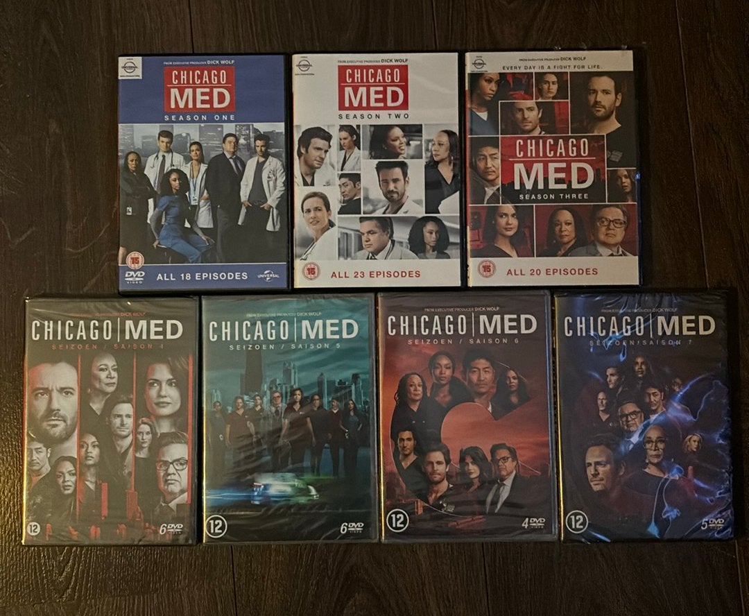 Chicago med seizoen 1-7, Vanaf 12 jaar, Ophalen of Verzenden, Zo goed als nieuw, Actie en Avontuur