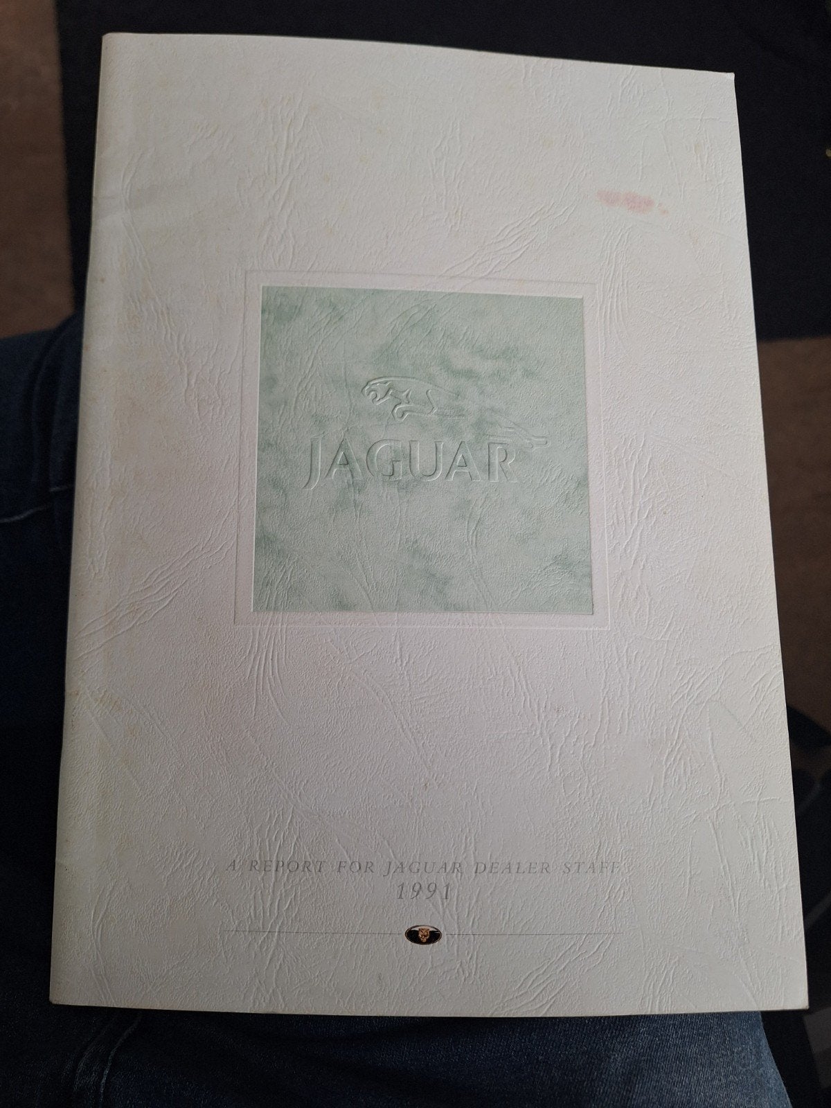 jaguar report for jaguar dealer staff 1991, Ophalen of Verzenden, Gelezen, Overige merken