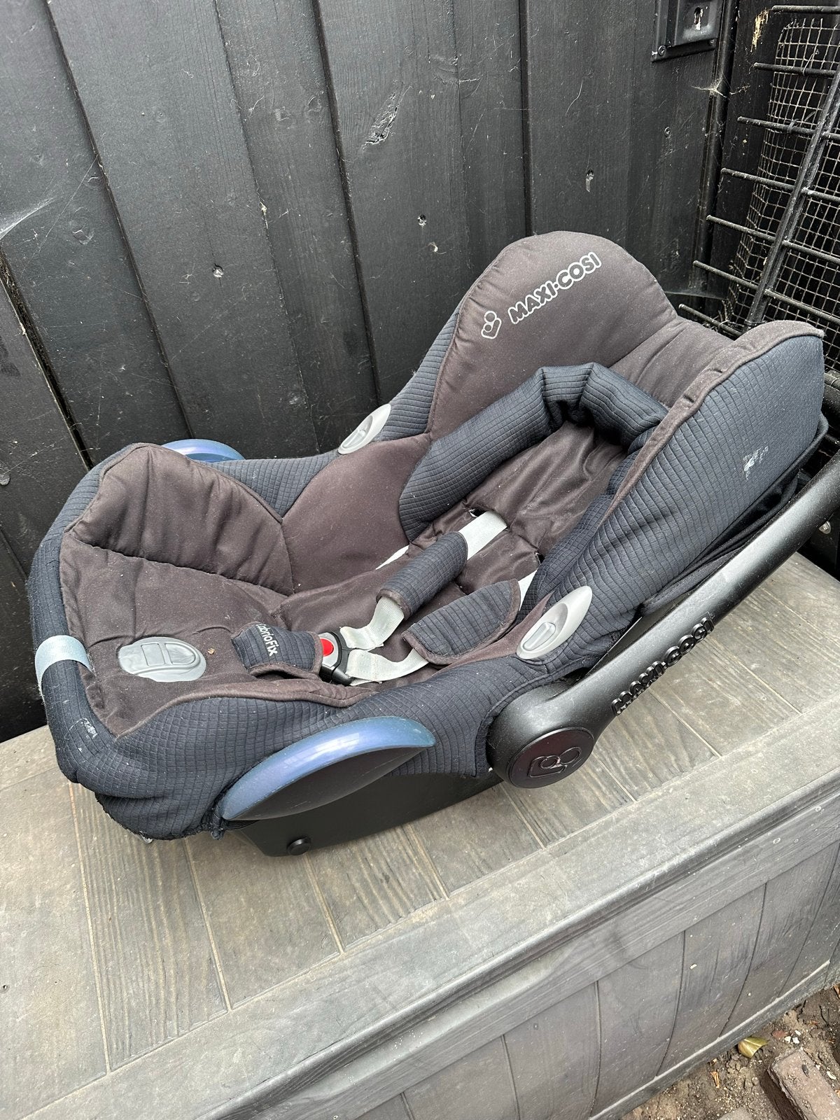 Maxi Cosi zwart - Ideaal voor bakfiets of als extra, Ophalen, Gebruikt, Maxi-Cosi