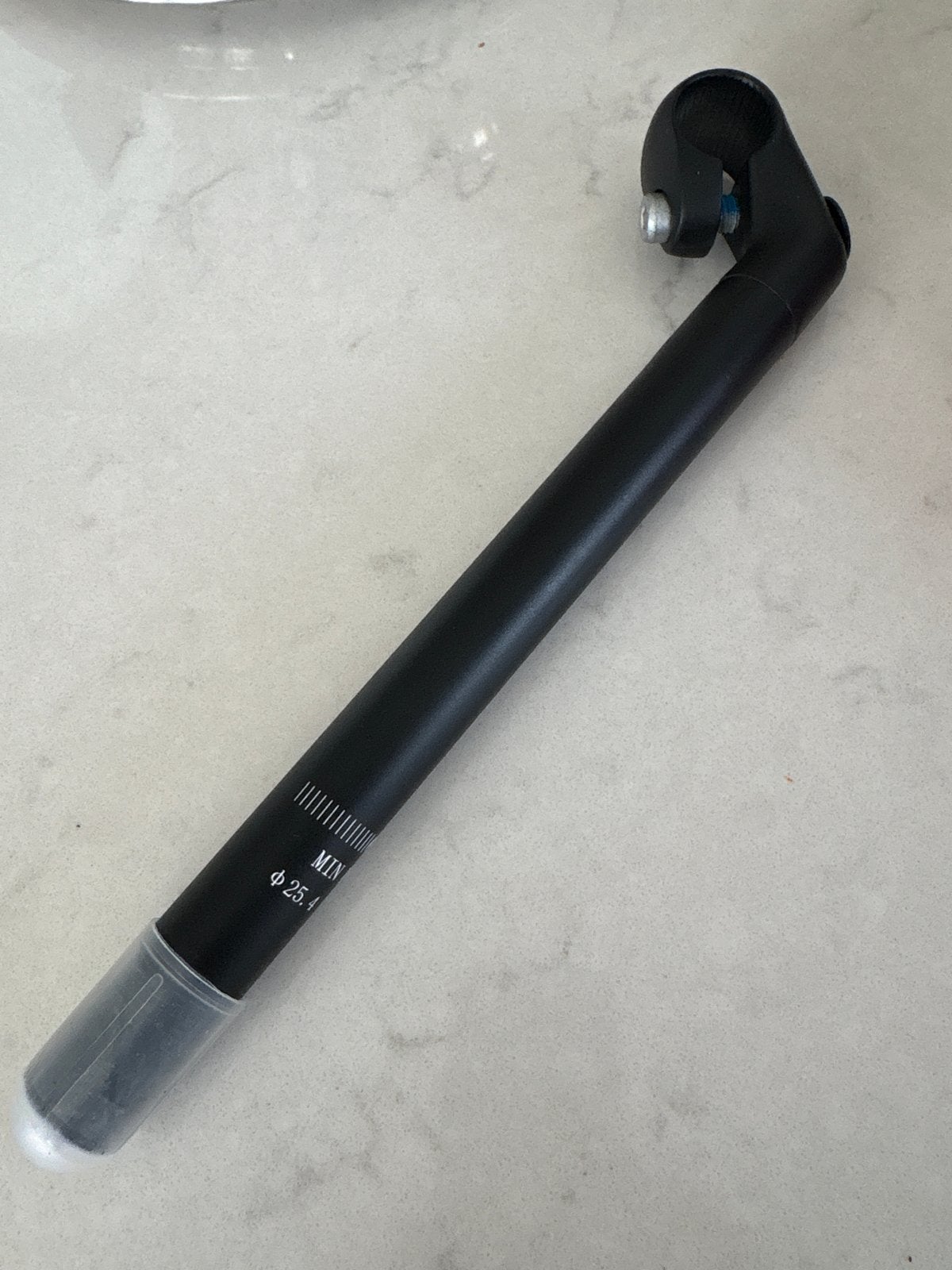 Cortina Stuurpen Matzwart 280mm 25.4mm, Stuur, Ophalen of Verzenden, Stadsfiets, Nieuw