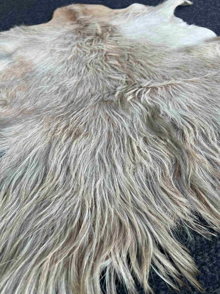 Geitenvachtje beige 95/65 cm, Gebruikt, 50 tot 100 cm, Beige, Etten-Leur