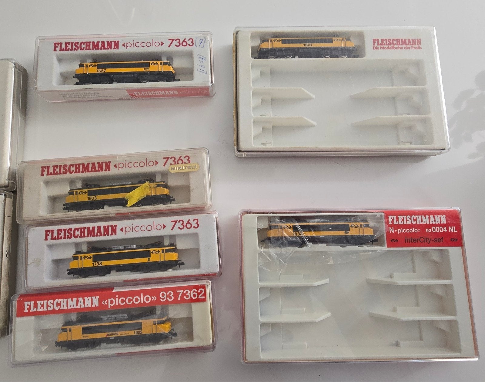 Fleischmann NS 1600 1700 en 1800 e-loc, Gebruikt, Fleischmann, Analoog, Ophalen of Verzenden