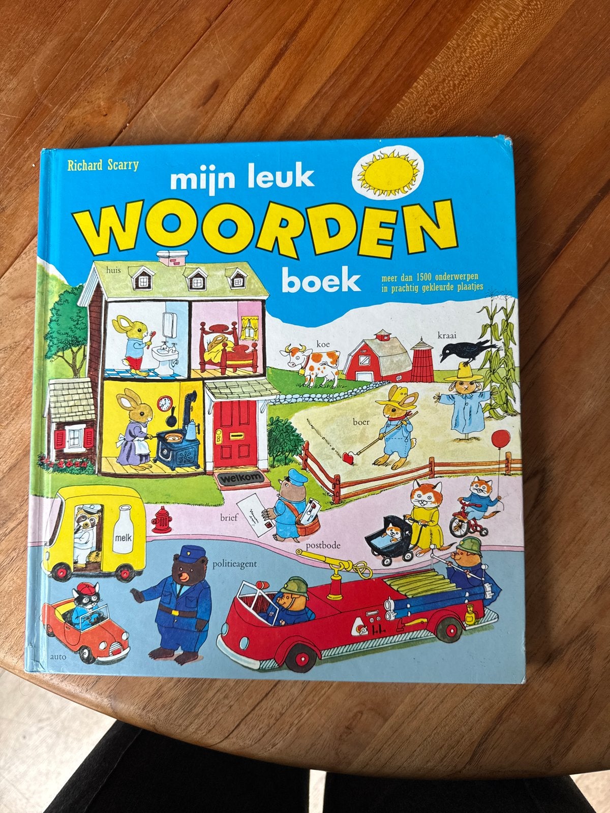 Mijn Leuk Woordenboek - Richard Scarry, Boeken, Ophalen of Verzenden, Gelezen