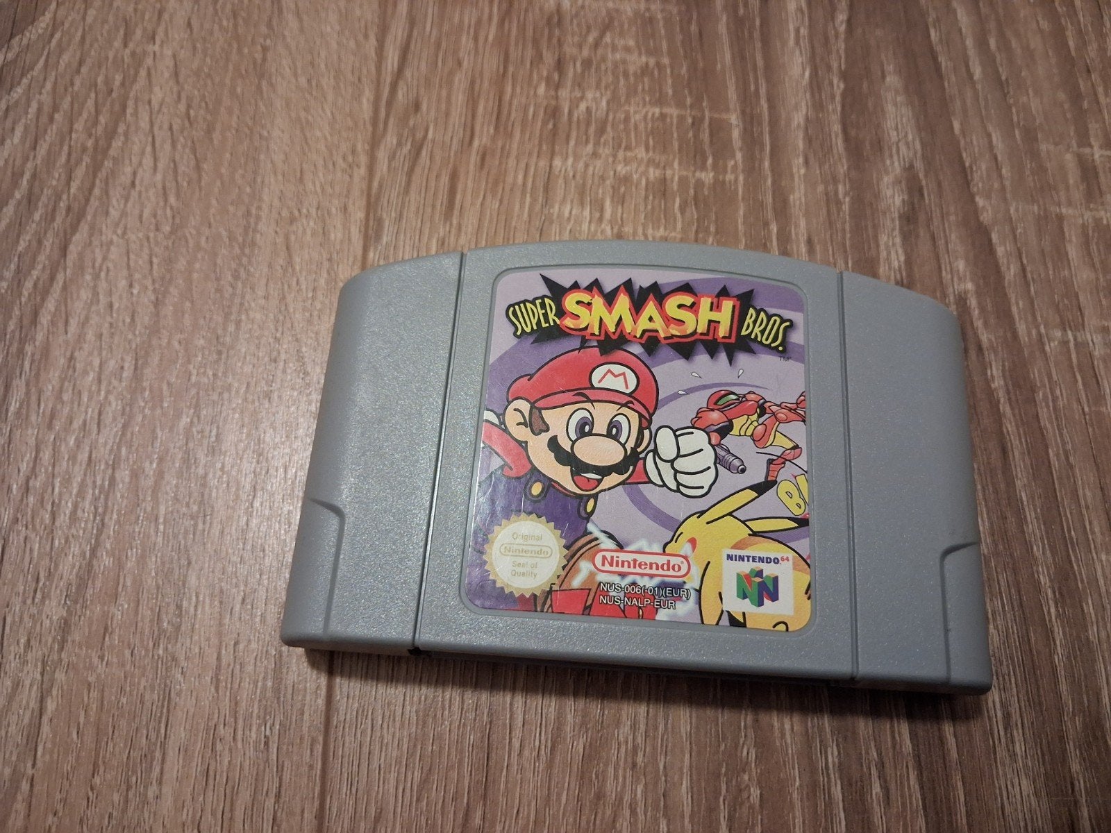 Super Smash Bros. Nintendo 64 (N64) - Klassieke Vechtgame, Spelcomputers en Games, Games | Nintendo 64, Gebruikt, Vechten, Eén computer
