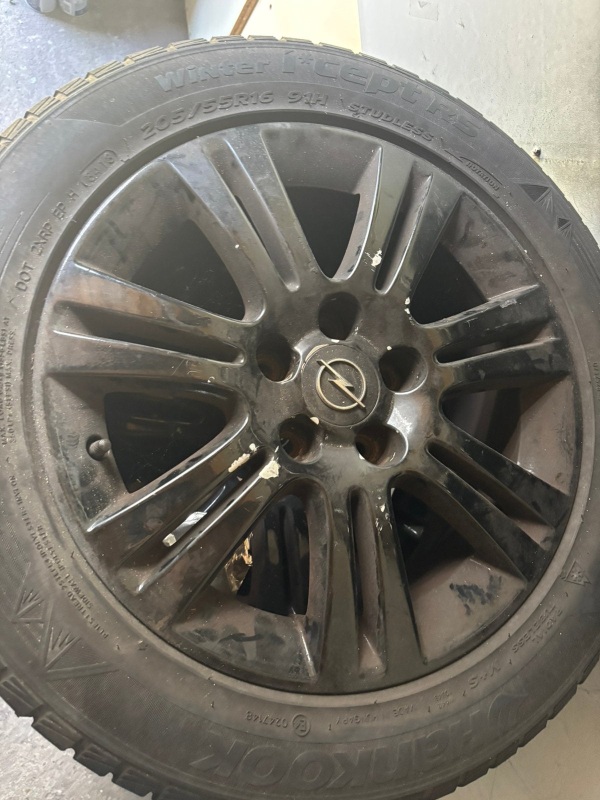Extra velgen set opel astra H, Ophalen, 16 inch, Banden en Velgen, 205 mm