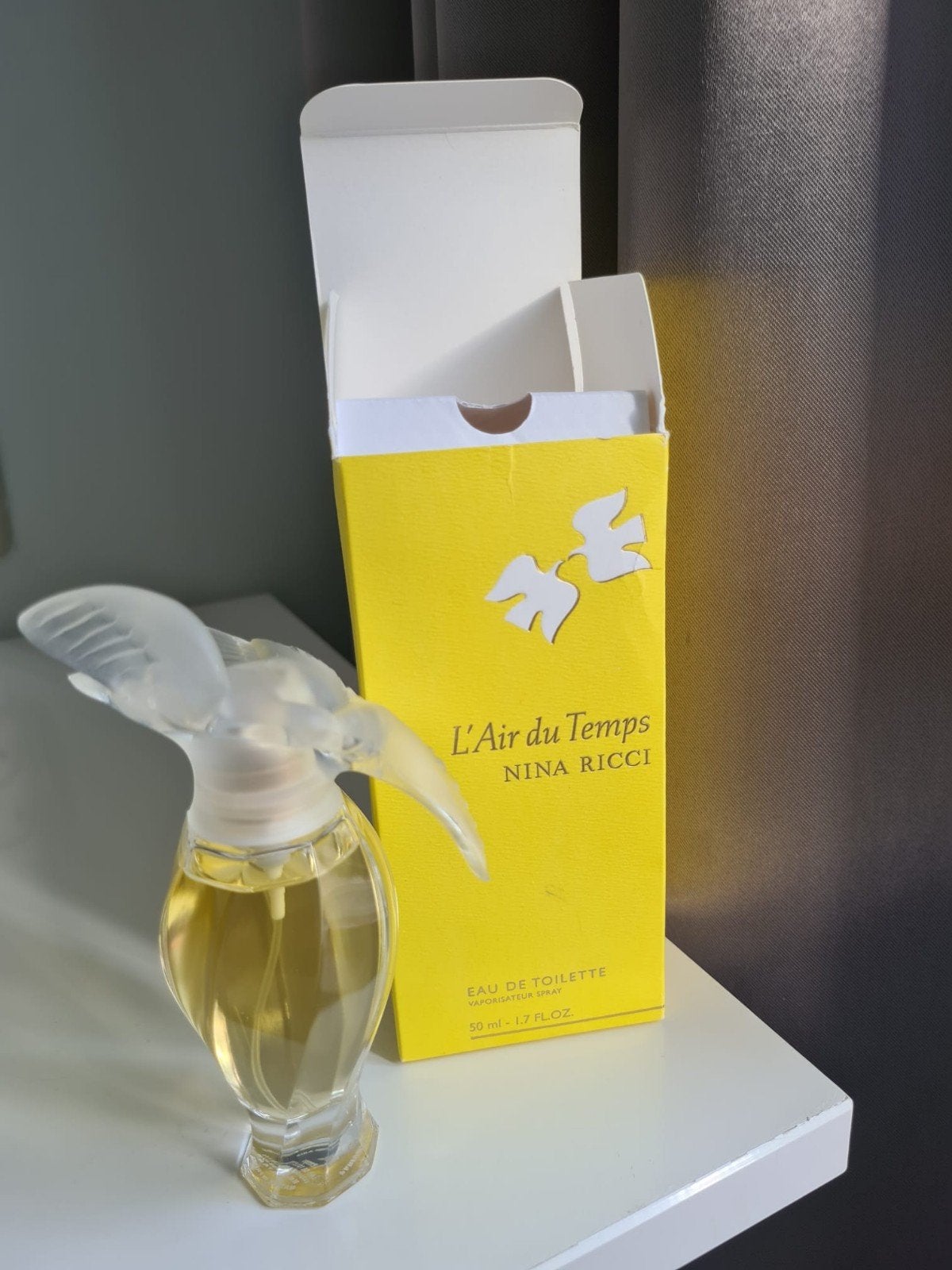 Nina Ricci L'Air du Temps Eau de Toilette 50ml, Ophalen, Zo goed als nieuw