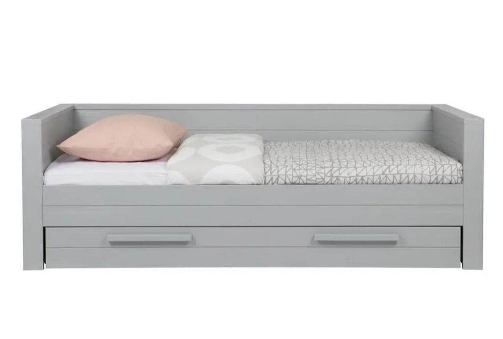 Dennis bedbank  90x180 van Woood, Kinderen en Baby's, Kinderkamer | Bedden, Ophalen, 85 tot 100 cm, Gebruikt, Lattenbodem