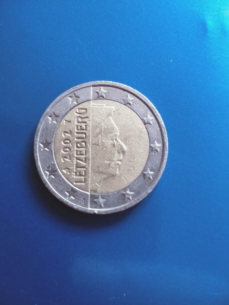 2 euro munt luxemburg, Postzegels en Munten, Munten | Europa | Euromunten, Verzenden, Luxemburg, 2 euro, Losse munt