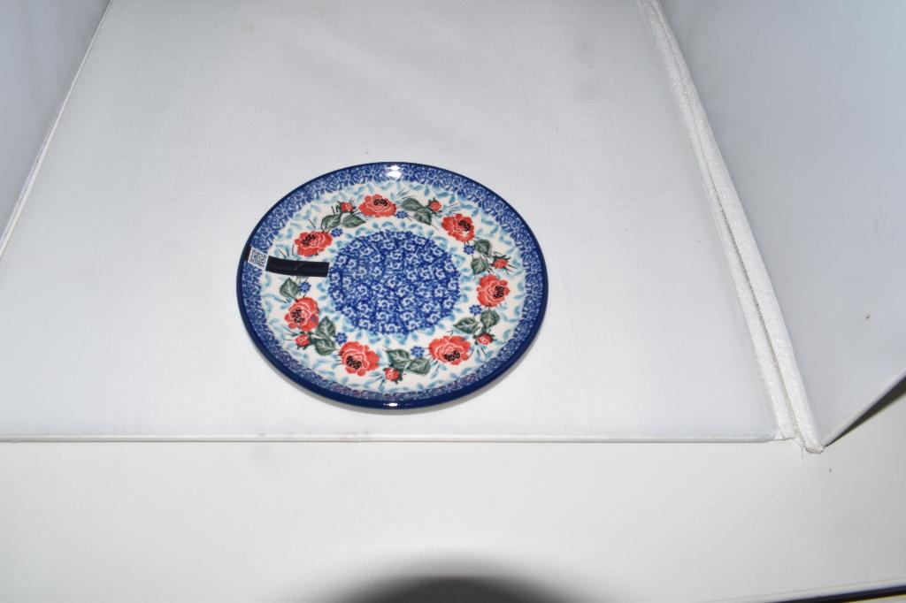 Cake dish English Rose Bunzlau Castle servies, Keramiek, Ohmstraat 20, 3861NB Nijkerk, Overige typen, Nieuw
