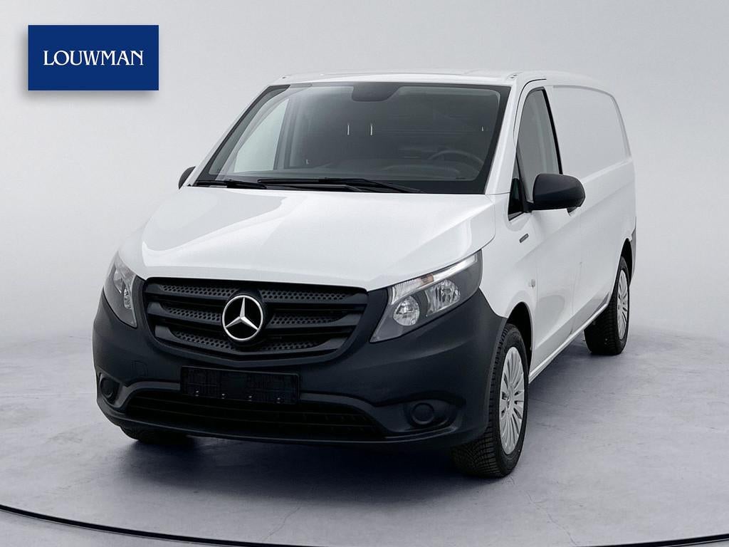 Mercedes-Benz eVito Lang 41 kWh Camera Stoelverwarming Laadv, Auto's, 150 km, Stof, Gebruikt, Zwart